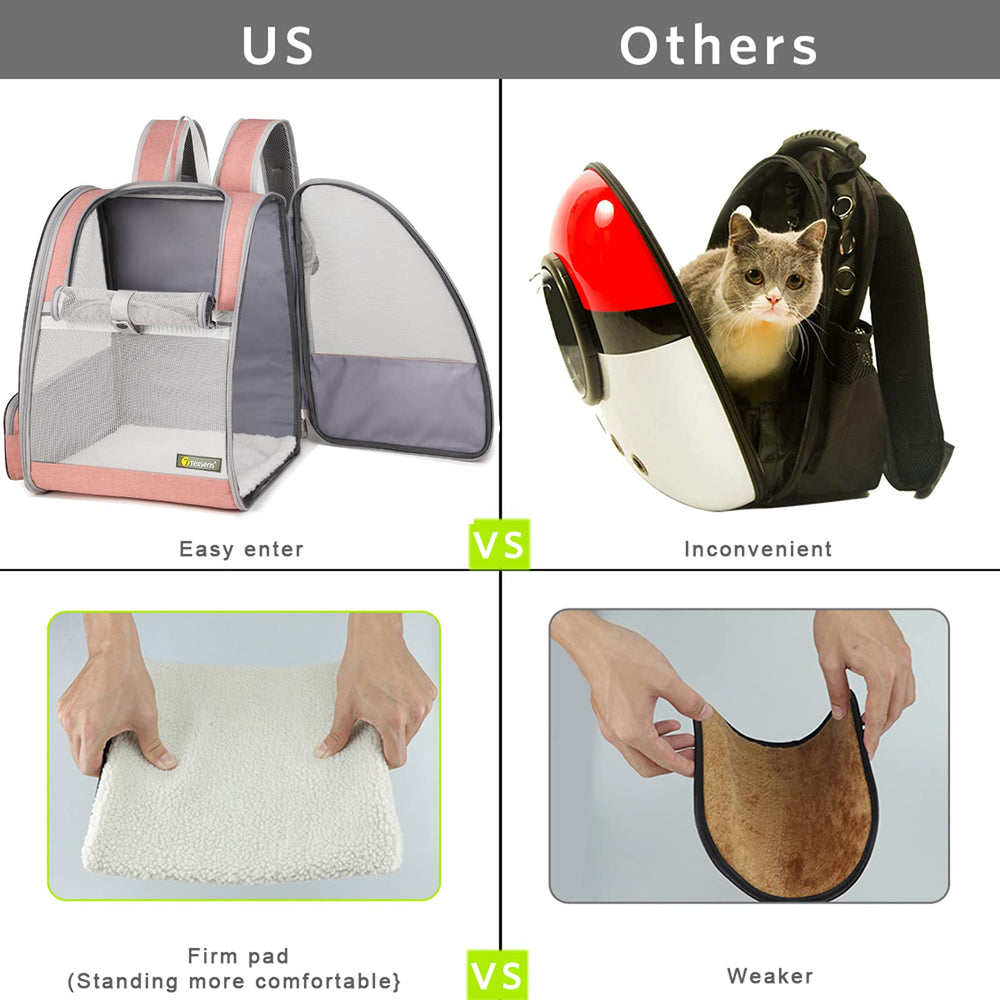 Texsens Traveler Bubble Backpack crafted from scratch-resistant materials for durability.