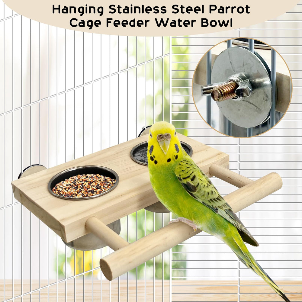 Tfwadmx bird cage mount brackets, flexible decorative cage accessory