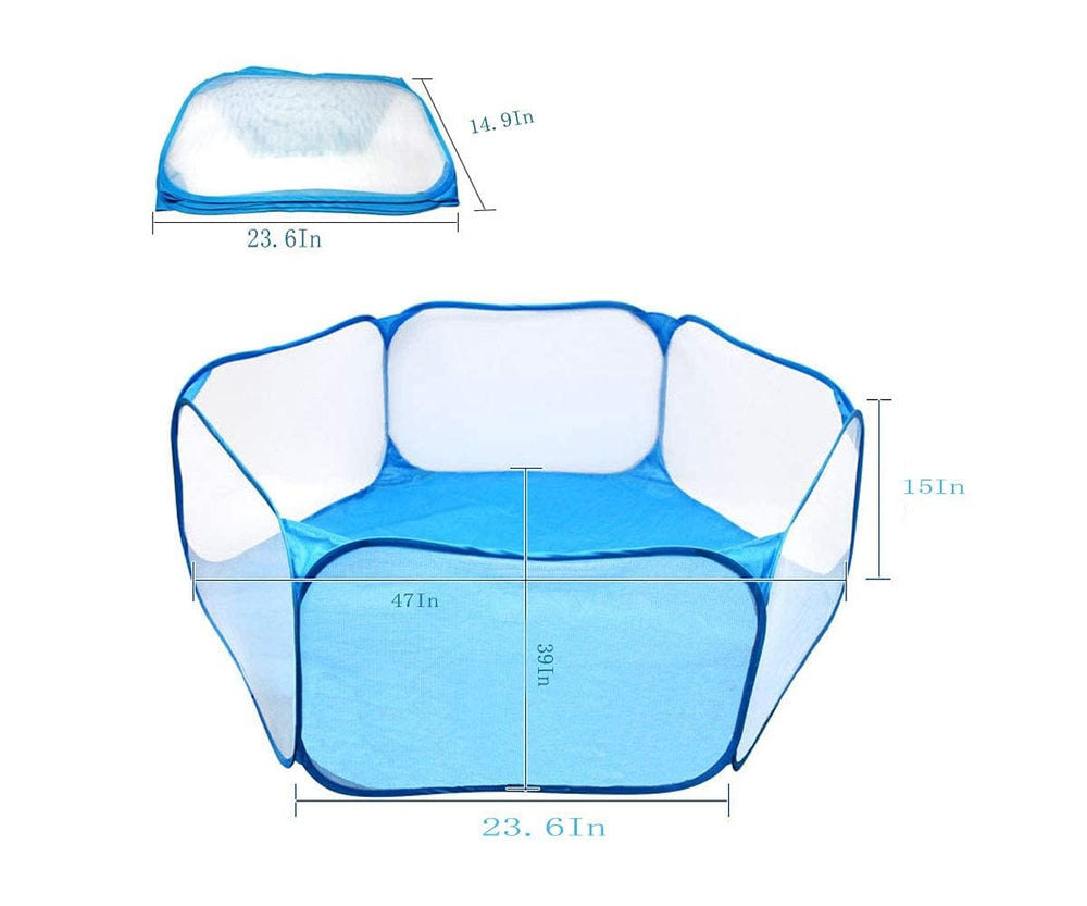 Tfwadmx hamster playpen includes rainbow bridge for exploration