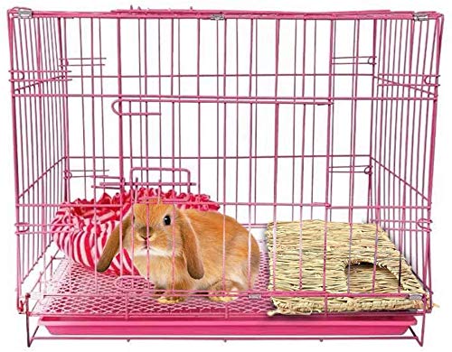 Tfwadmx Rabbit Grass House 2PCS Play and Rest promotes nesting and quiet retreat.
