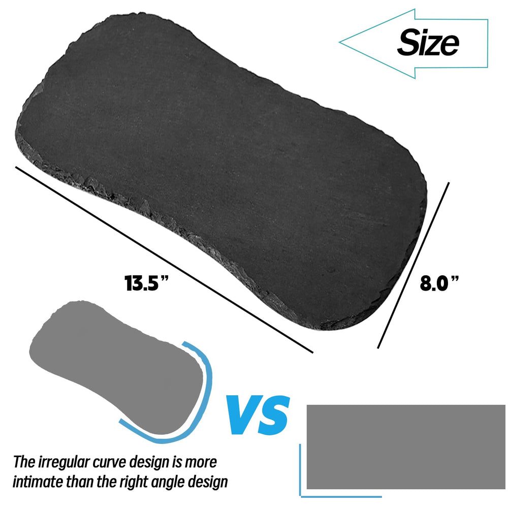 Tfwadmx reptile rock slate moisture release supports humidity in terrarium.