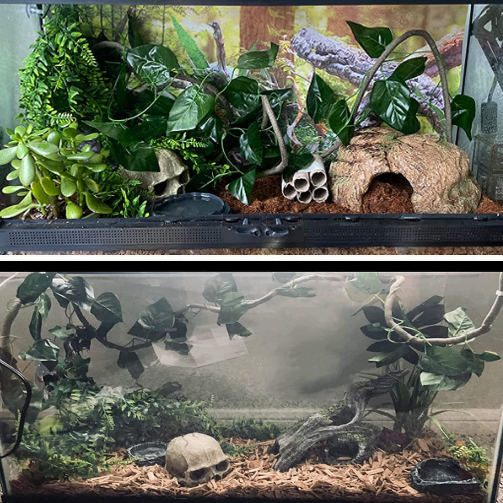 Tfwadmx suction cups ensure secure placement on tank walls.