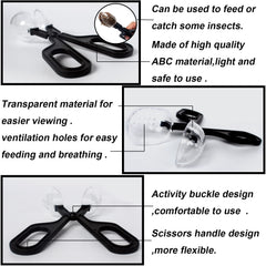 Tfwadmx Scooper Feeding Tool enabling gentle reptile feeding without stress.