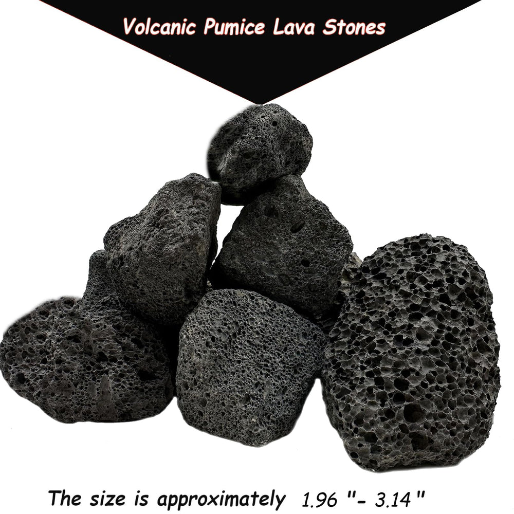 Tfwadmx stable bottom lava rocks prevent floating and stabilize aquascapes
