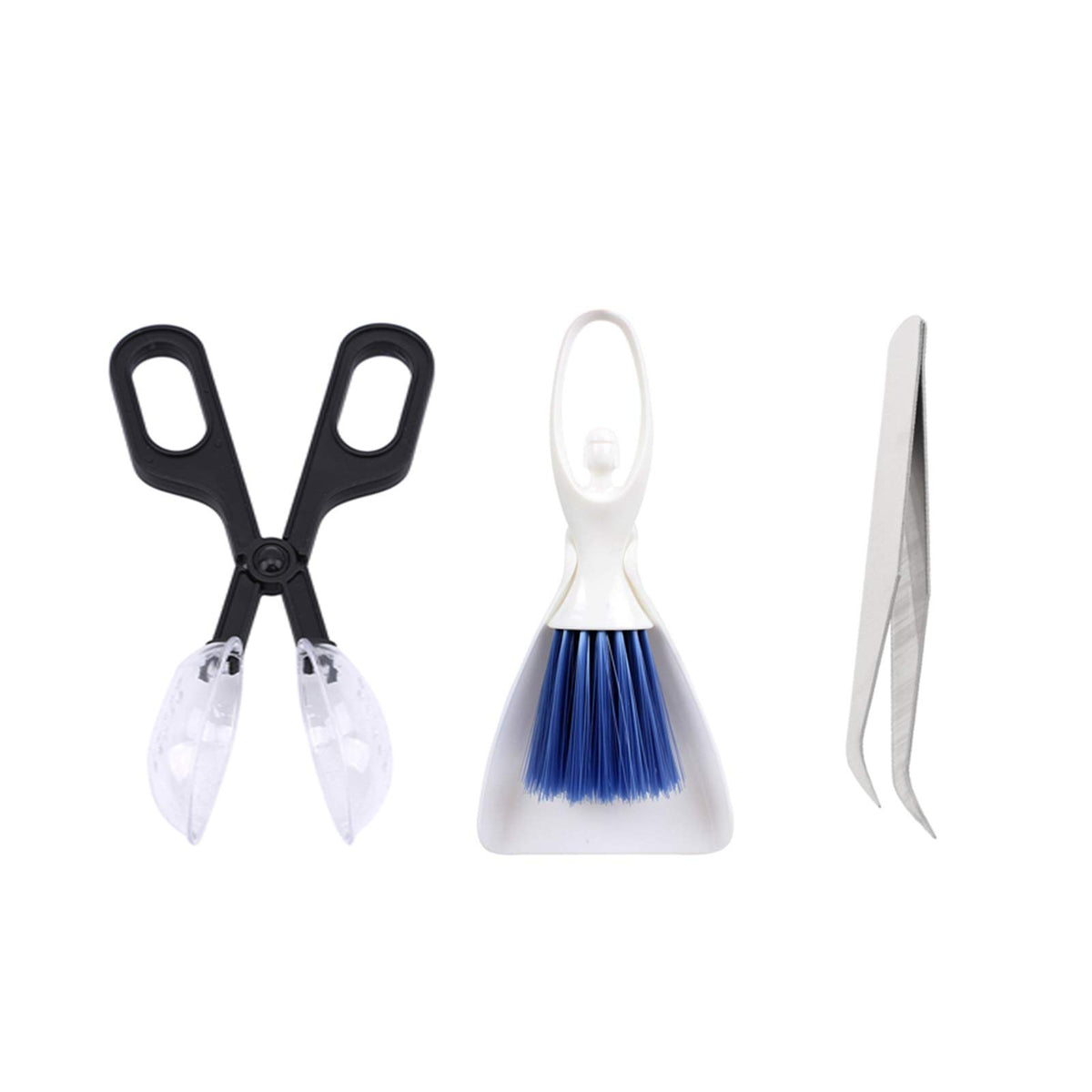 Tfwadmx Tiny Cleaning Broom for precise reptile habitat sweeping and quick debris pickup.