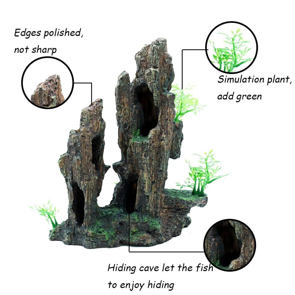 Tfwadmx tree trunk detailed closeup highlights realistic texture for immersive tank decor.