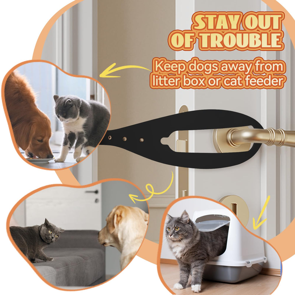 TGIOW cat door latch is patented (11-795741-B1) ensuring authenticity.