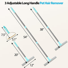 Thalomely Y-shaped-remover for quick uplift of embedded pet hairs