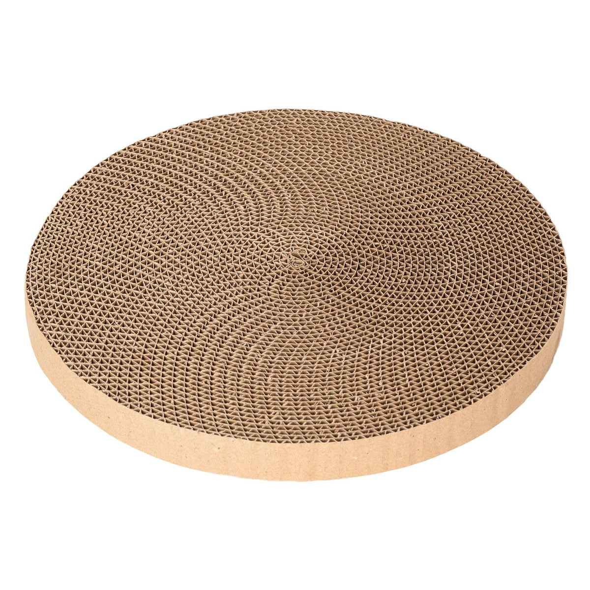 THAMIAO round scratcher refill, 10-inch disc, ample scratching area for indoor cats.