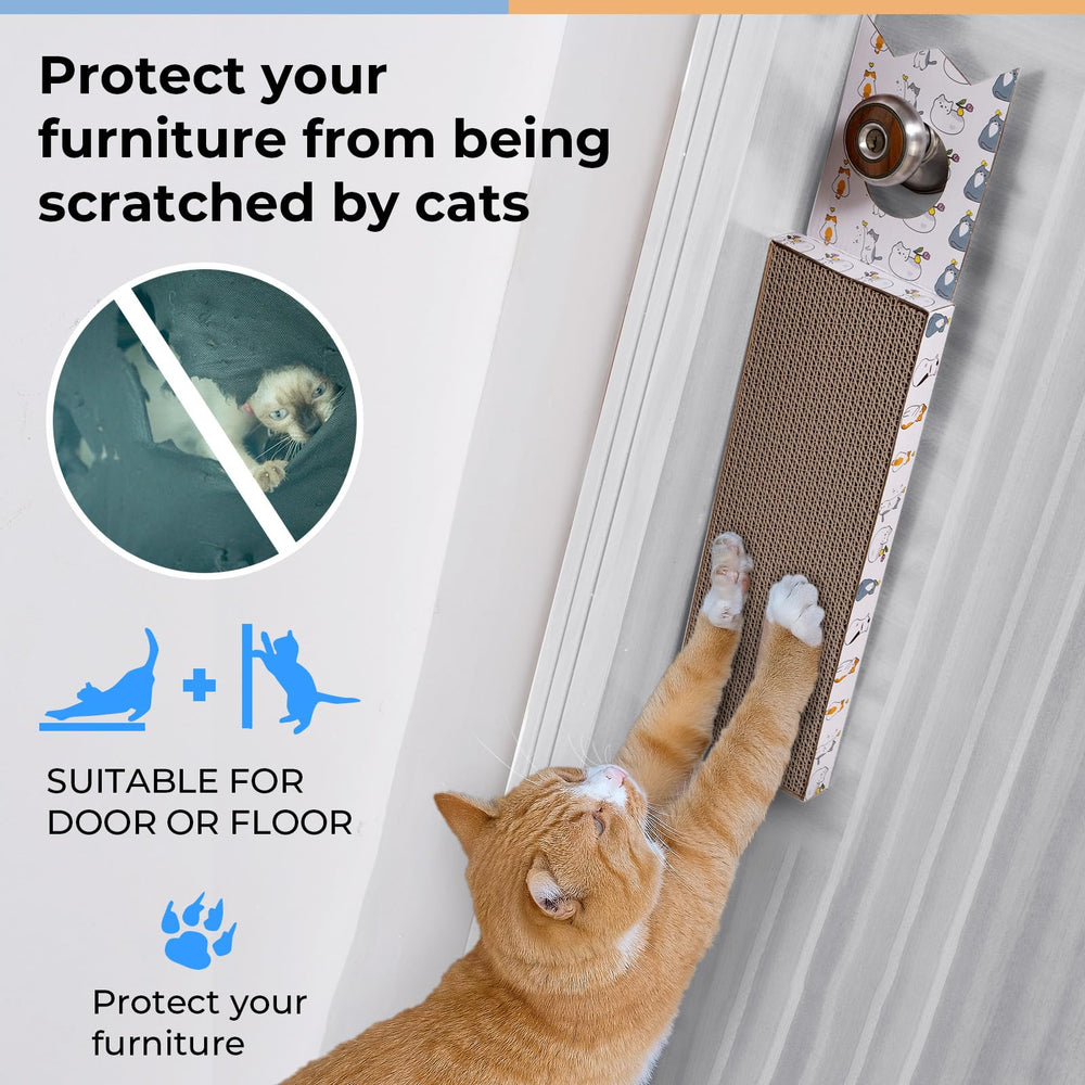 THAMIAO durable bark-like surface encourages healthy scratching habits