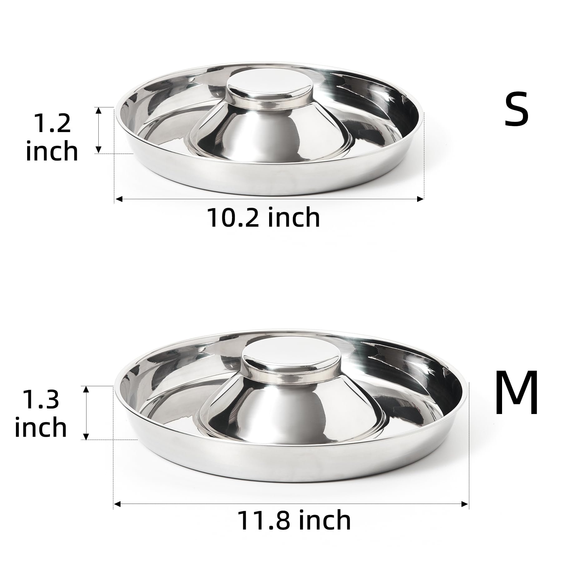 Thankspaw small and medium bowls sized for puppies and growing dogs.
