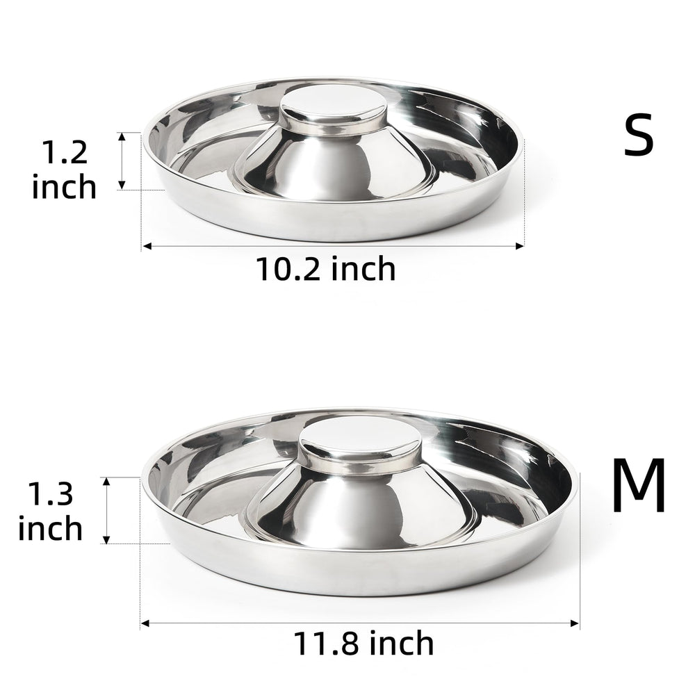 Thankspaw small and medium bowls sized for puppies and growing dogs.