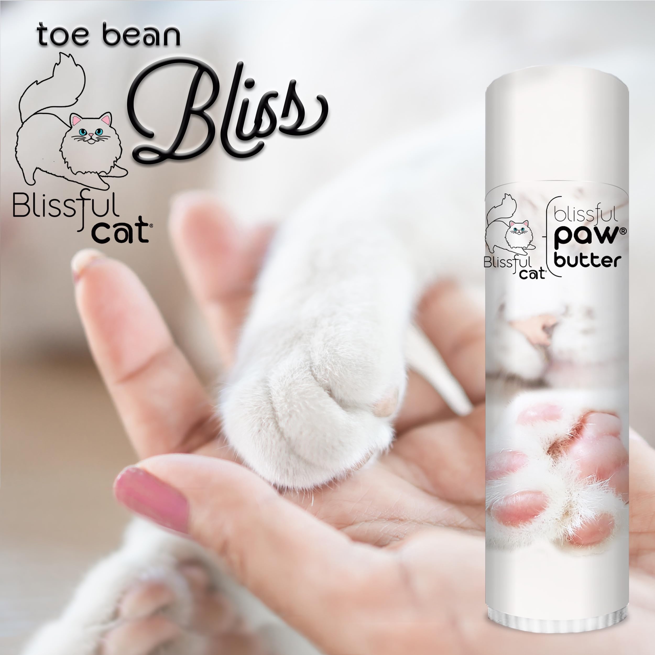 The Blissful Cat Paw Butter compact tin proves easy-stow portability.