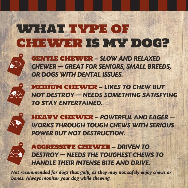 The Country Butcher collagen-enriched bone snack for joints and chewing enjoyment