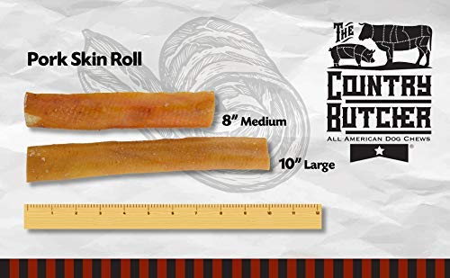 THE COUNTRY BUTCHER pork roll packaging shows USA-made ingredients and responsible production.