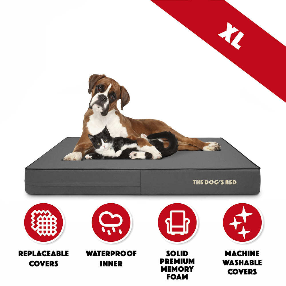 The Dog's Balls memory-foam layer offers targeted joint support