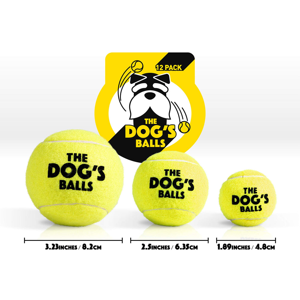 The Dog's Balls non-abrasive felt surface reduces tooth wear in repeated fetch.