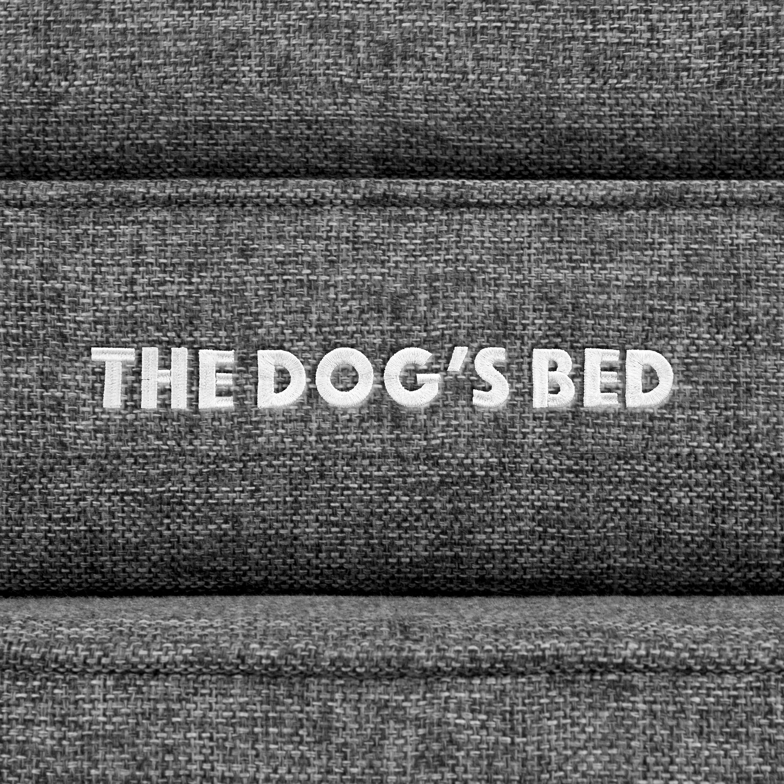 The Dog's Bed waterproof mattress protector keeps the bed dry between uses.