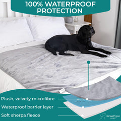 The Happy Dog Company protector de muebles reversible para perros grandes.