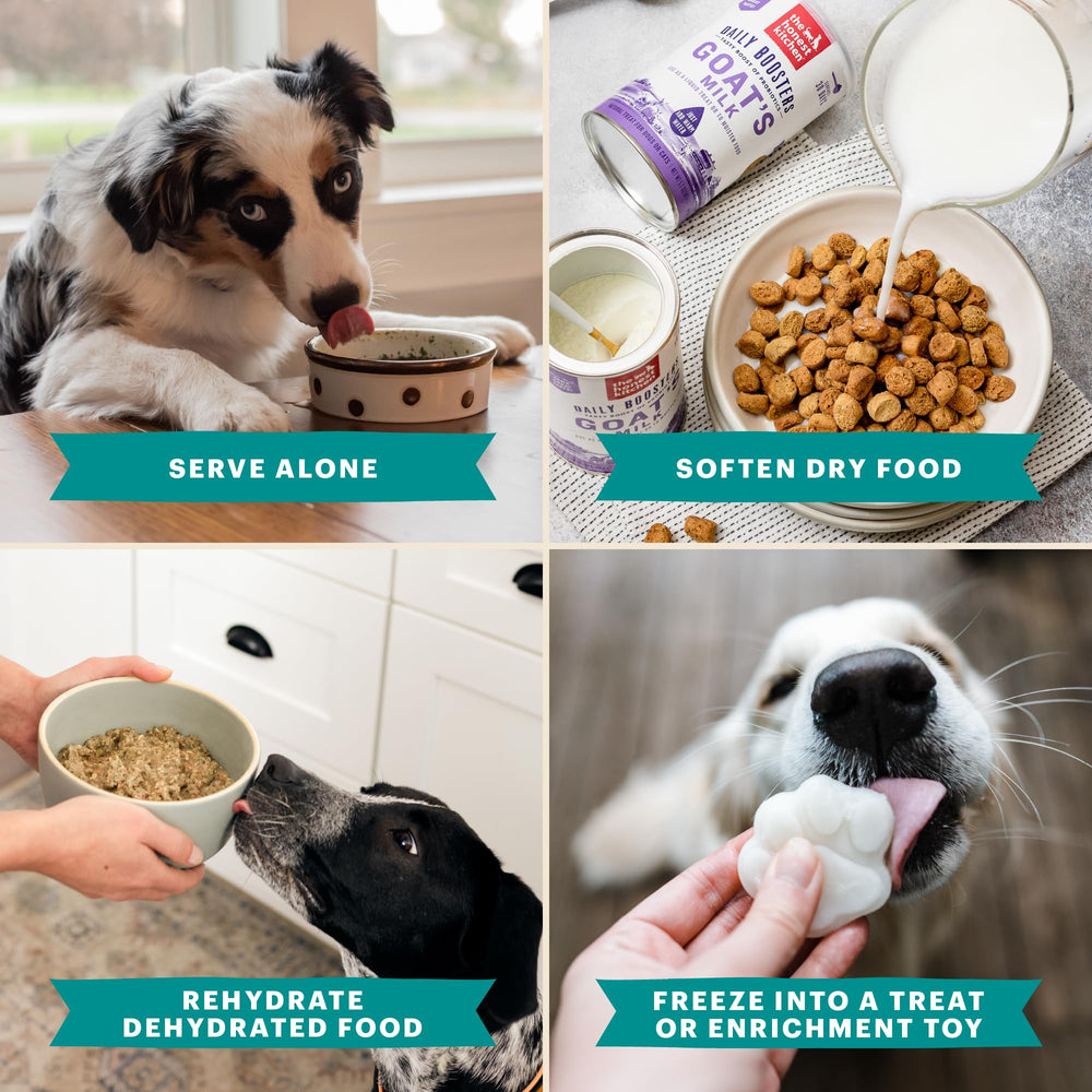 The Honest Kitchen sirve como complemento sabroso para perros y gatos.