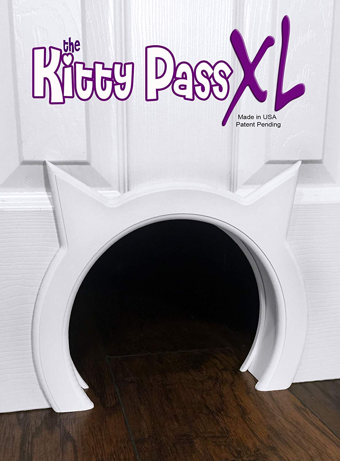 The Kitty Pass XL installation demo with template ensures precise cut.