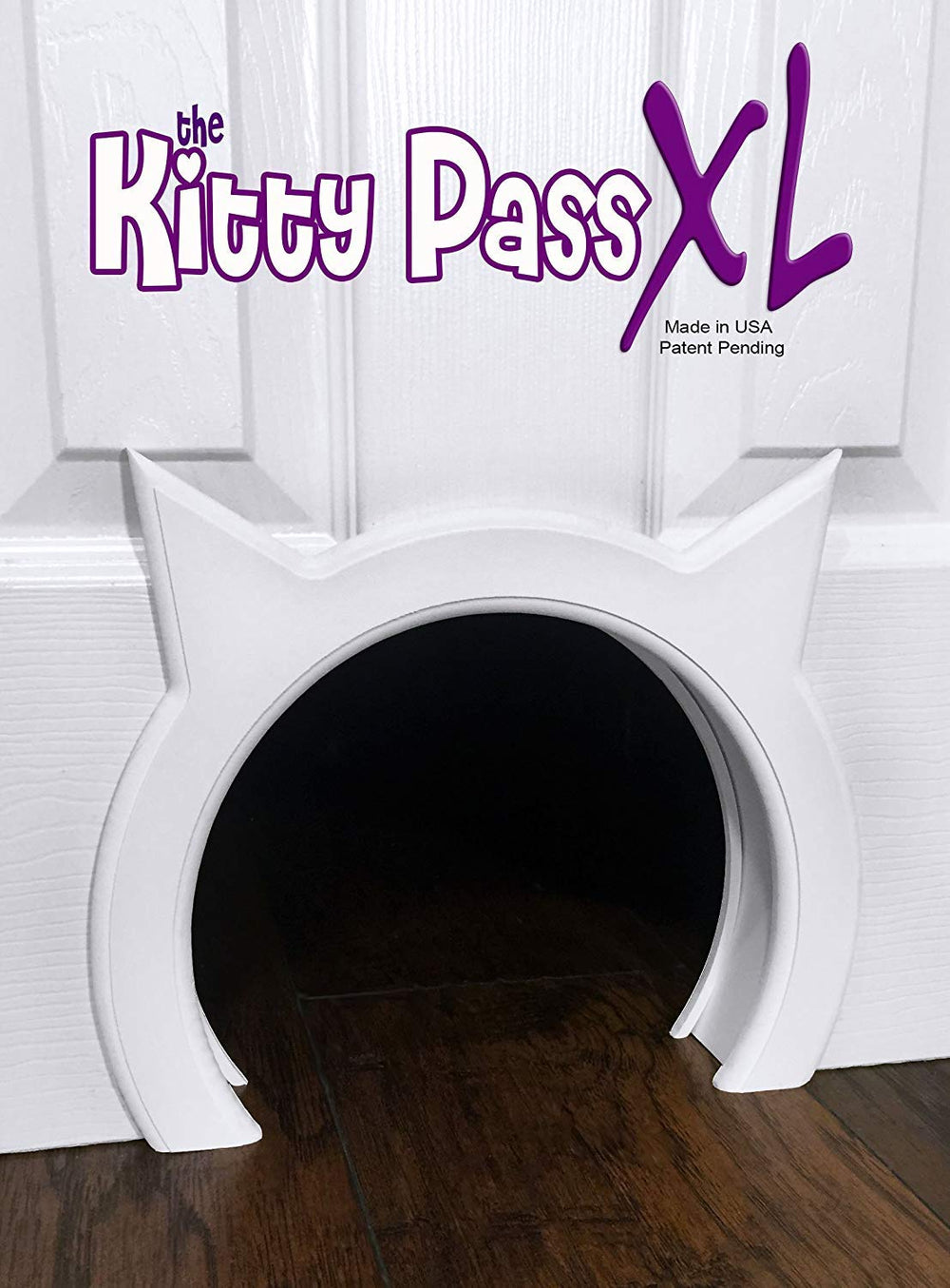 The Kitty Pass XL installation demo with template ensures precise cut.