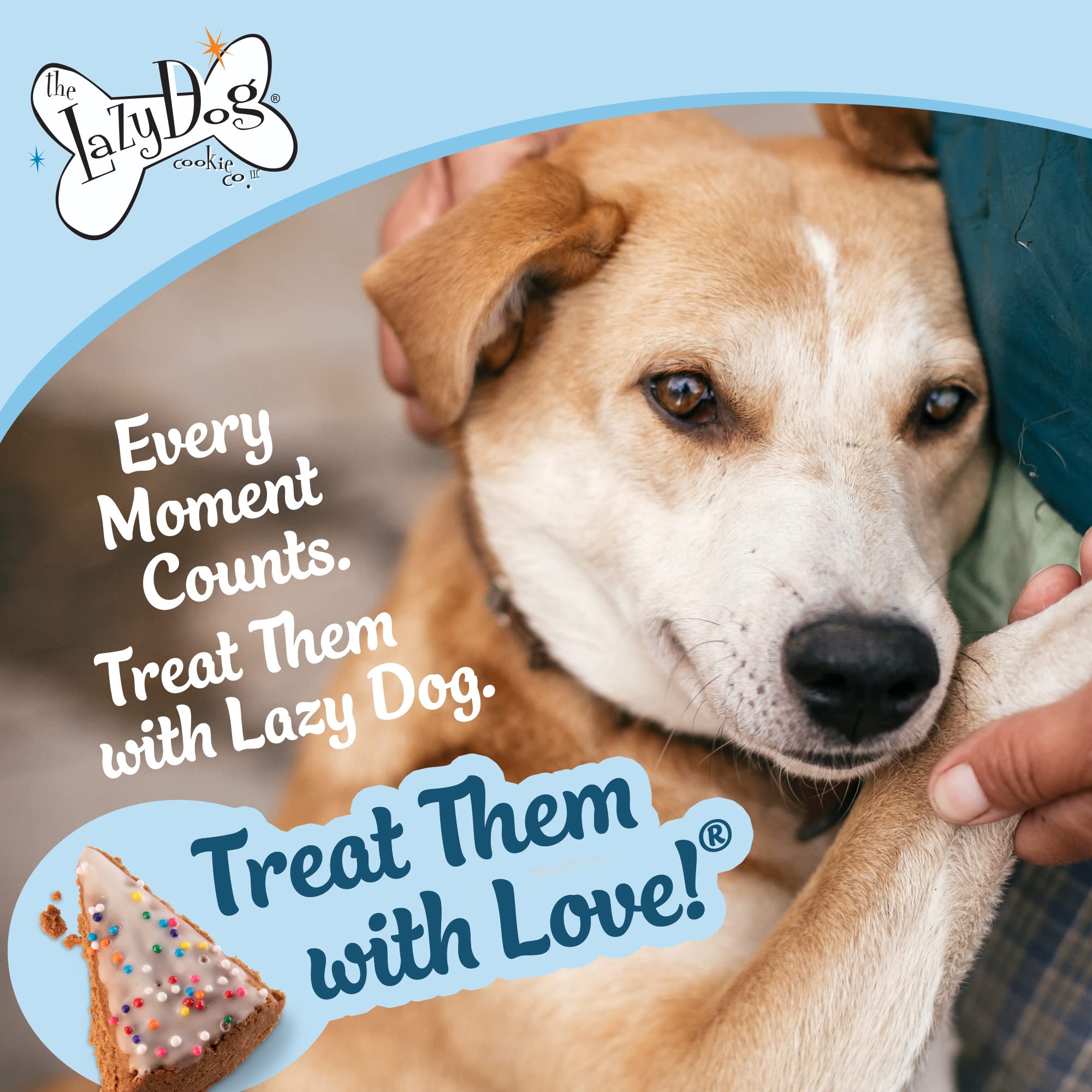 The Lazy Dog Cookie Co. Pup-Pie is proudly made in the USA.