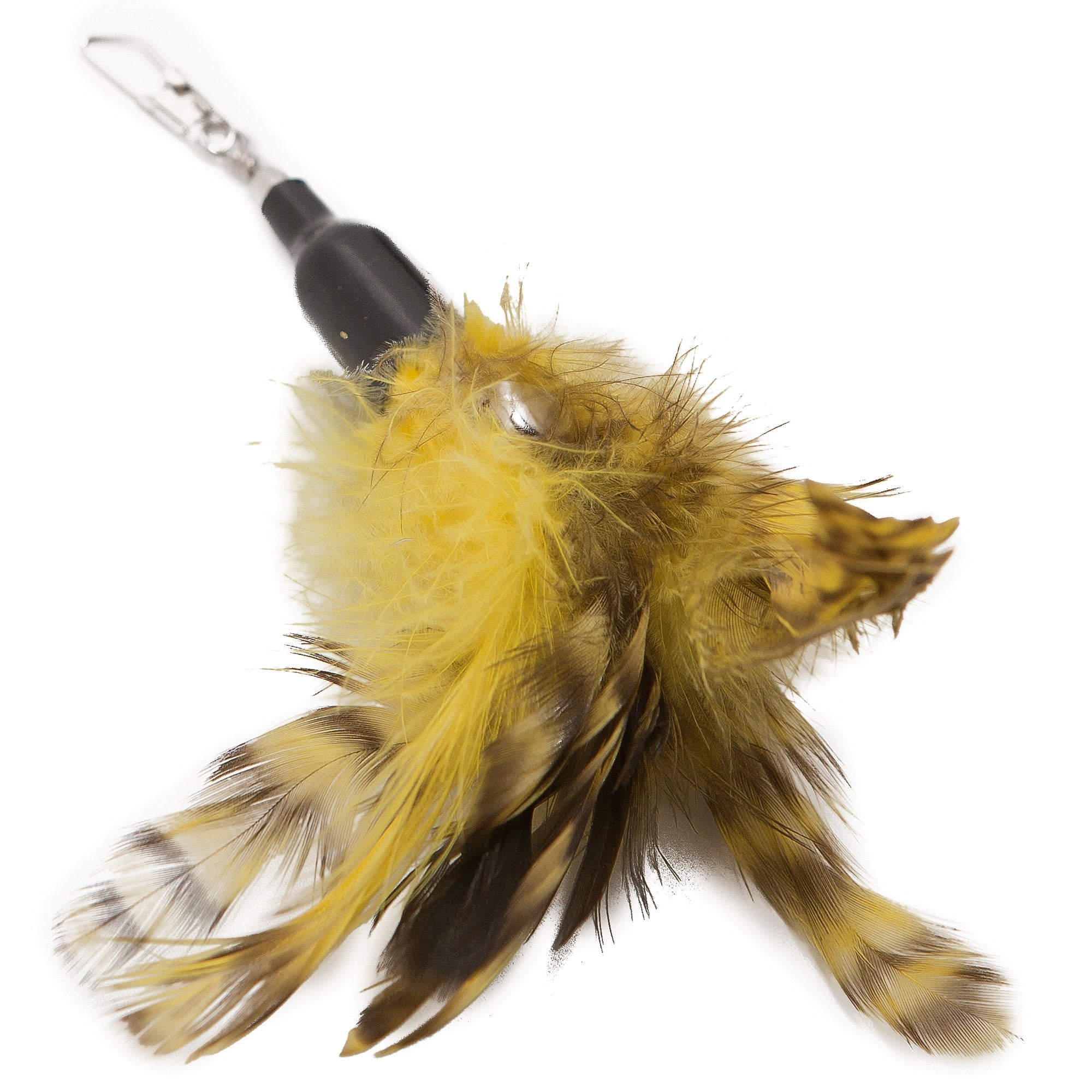 The Natural Pet Company feather refill wand compatibility ensures versatile use with GoCat Da Bird and more.