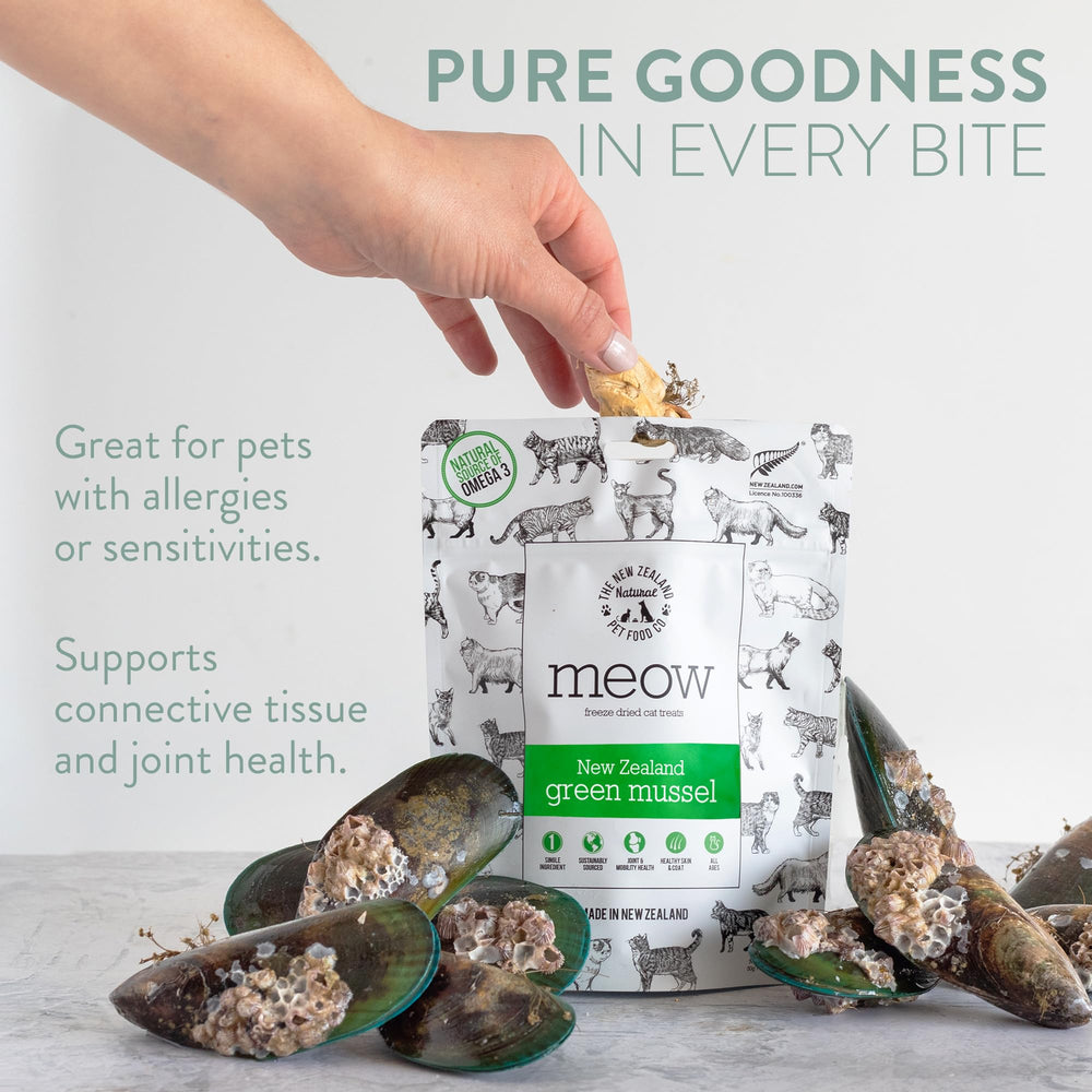 The New Zealand Natural Pet Food Co Meow Freeze Dried, complemento nutritivo para comidas.