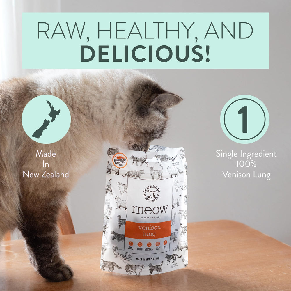 The New Zealand Natural Pet Food Co Meow gluten-free treat – no gluten, grains, or fillers