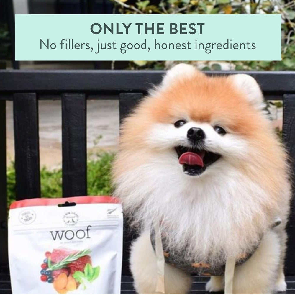 The New Zealand Natural Pet Food Co no artificial preservatives keeps meals clean and natural