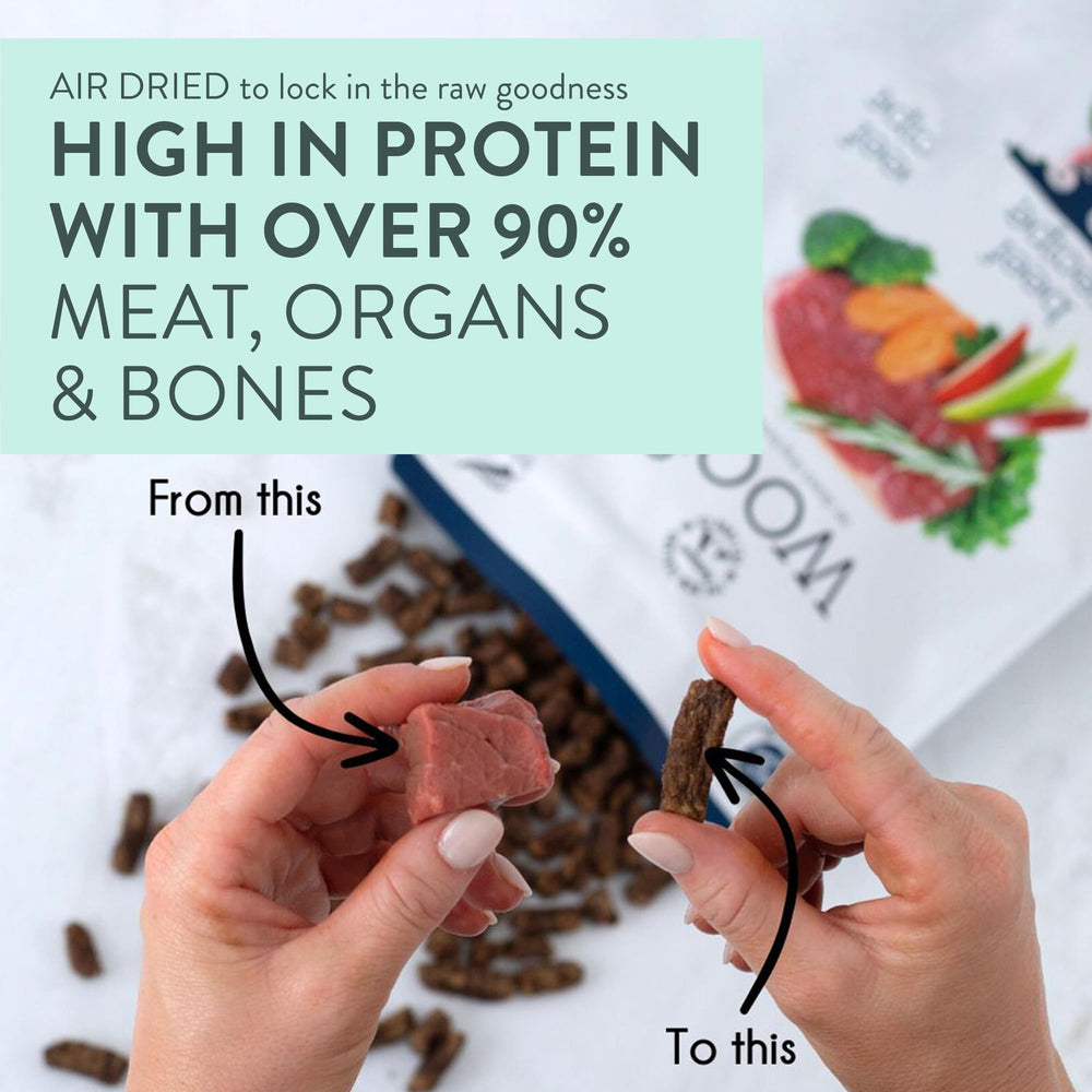 The New Zealand Natural Pet Food Co WOOF venison bites training treat image