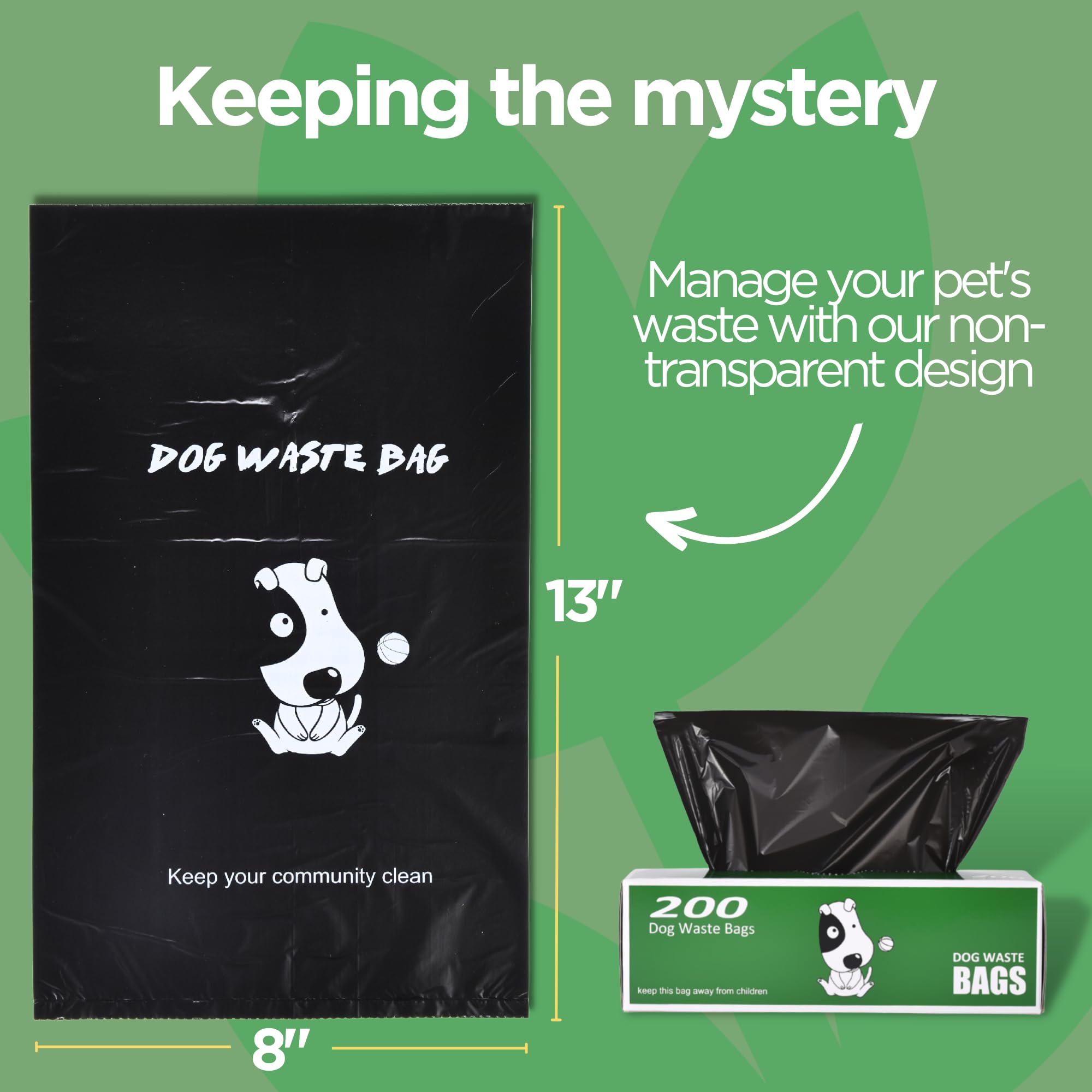 The Original Poop Bags using 20% recycled materials for eco-friendly use