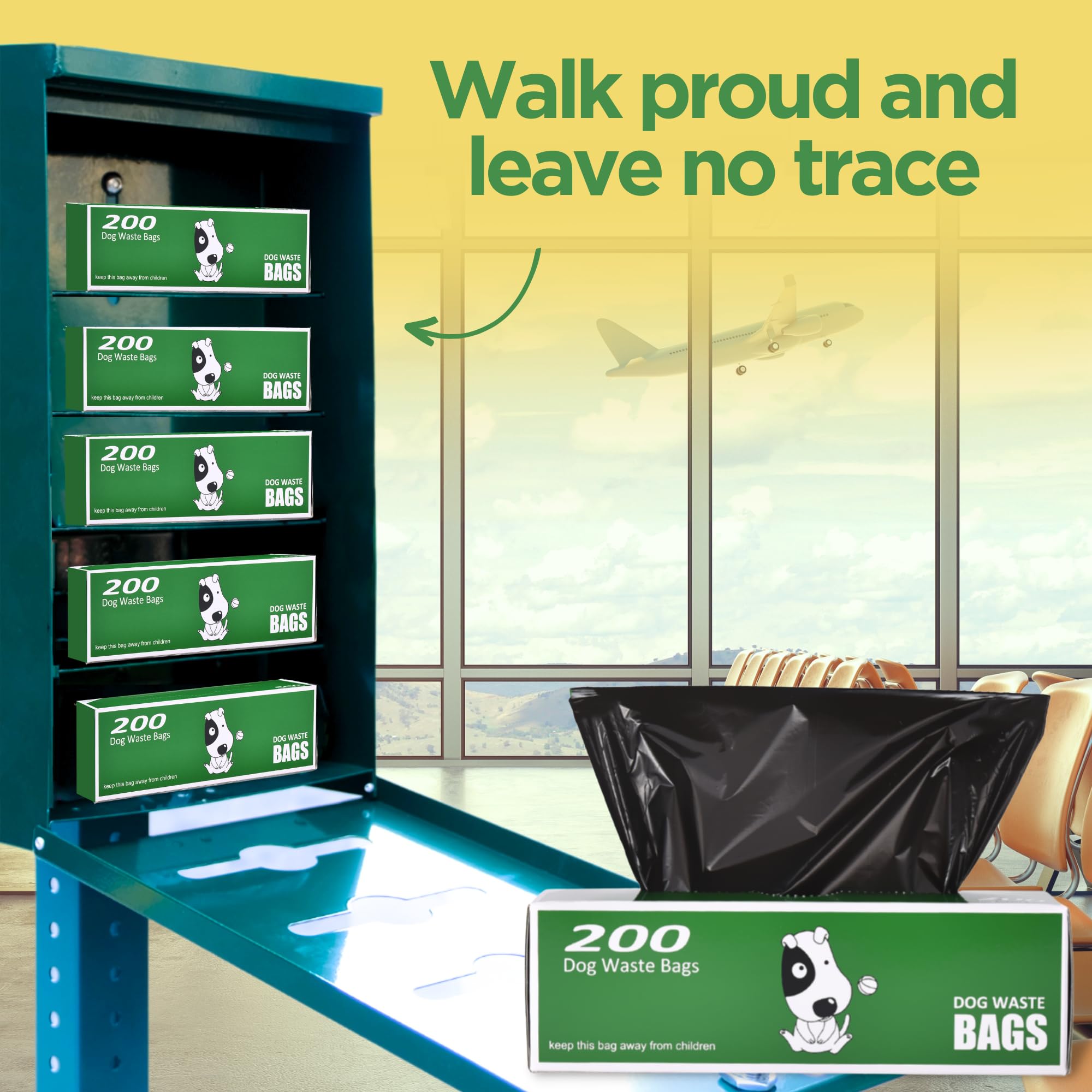 The Original Poop Bags designed for pet waste stations in public spaces