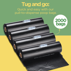 The Original Poop Bags tear-resistant waste bags for daily walks and kennels