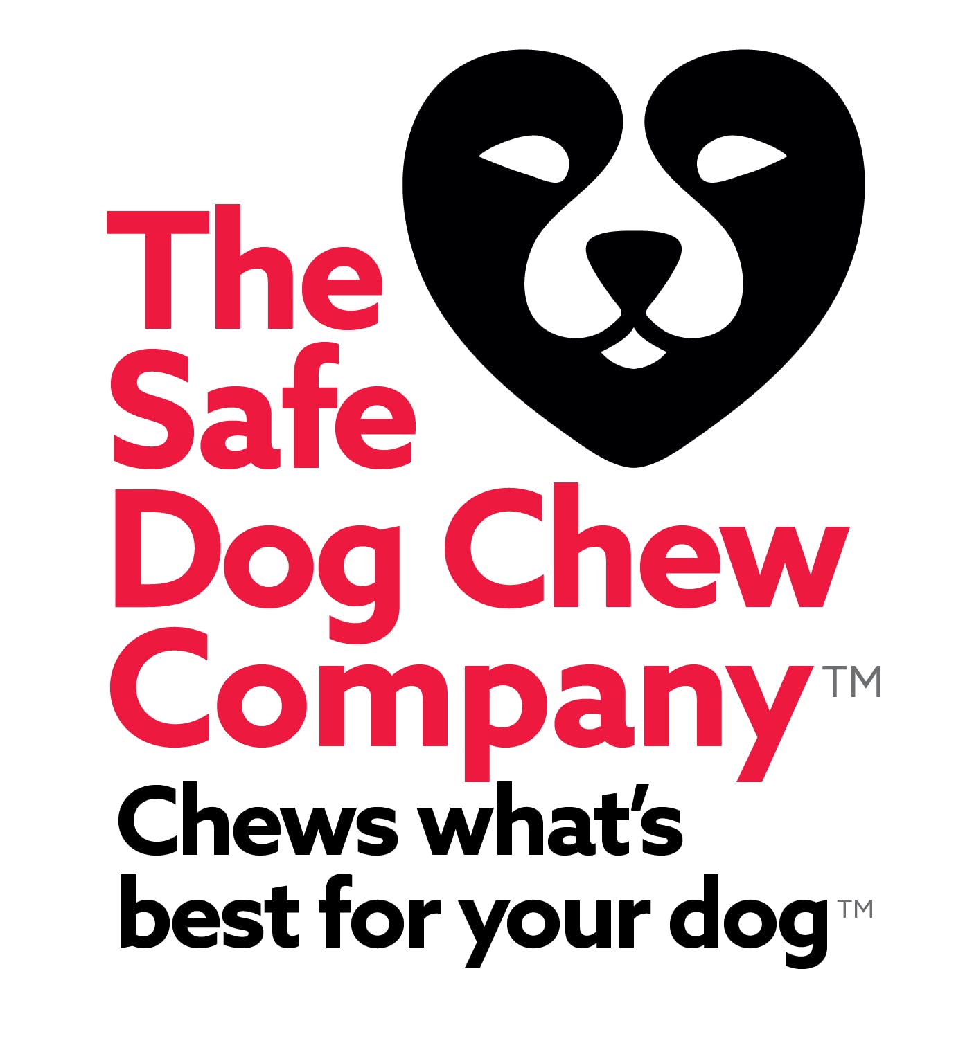The Safe Dog Chew Company long-lasting-chews graphic conveys extended play and dental-support potential