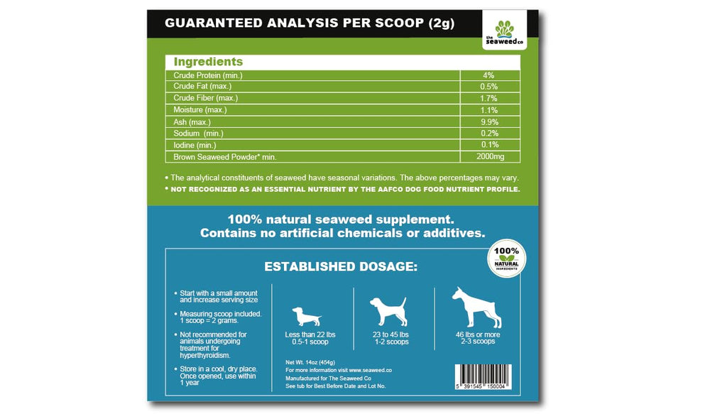The Seaweed Co Caniclean Irish seaweed ingredients highlight.