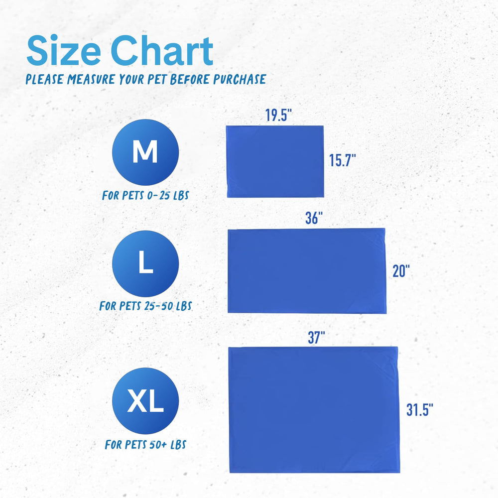 The Green Pet Shop Chillz gel mat outdoor use fits sunny days and shade breaks.