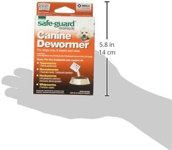ThePetStop Canine Dewormer packaging highlights three gram doses for easy at-home administration