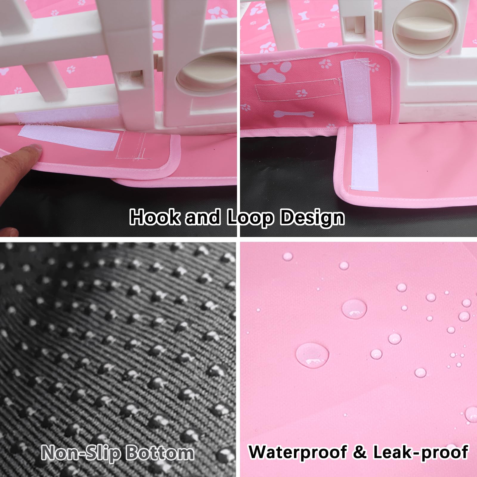 THINMUHAND 3-layer waterproof pad protects floors during dog training sessions.