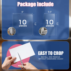 THLHKD 0-15 mm cat protector provides durable barrier against claws at sofa corners