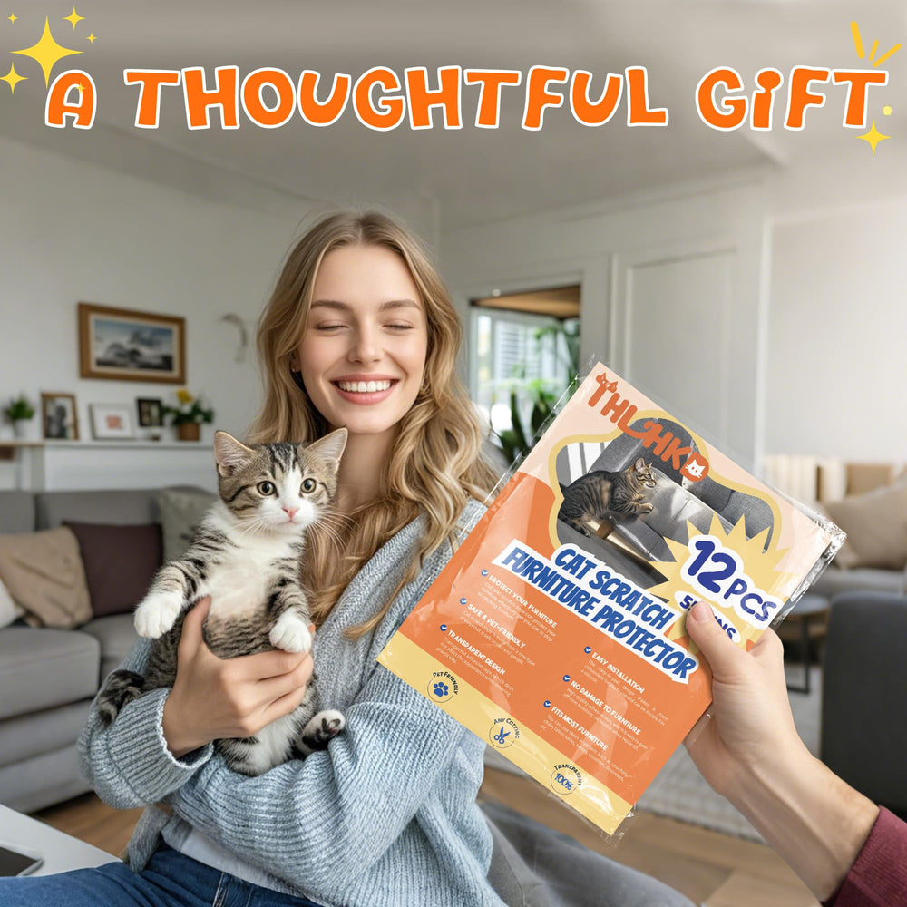 THLHKD cat scratch protector grid-guided sheets for quick sizing