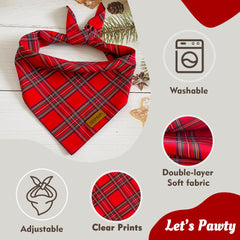 THLOH small-size dog bandana neck fit for petite breeds.
