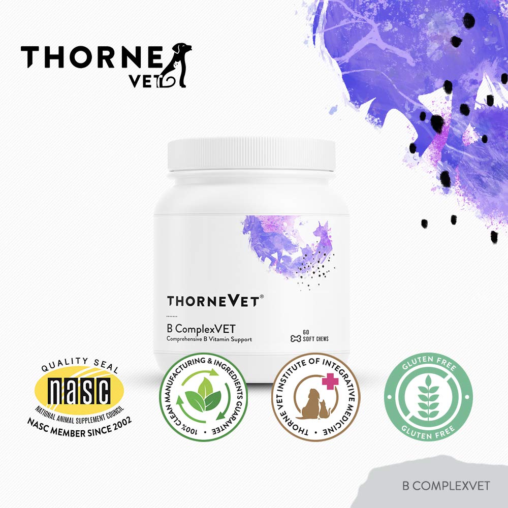 ThorneVET B ComplexVET pet bowls — ready-to-use boost for daily vitality.