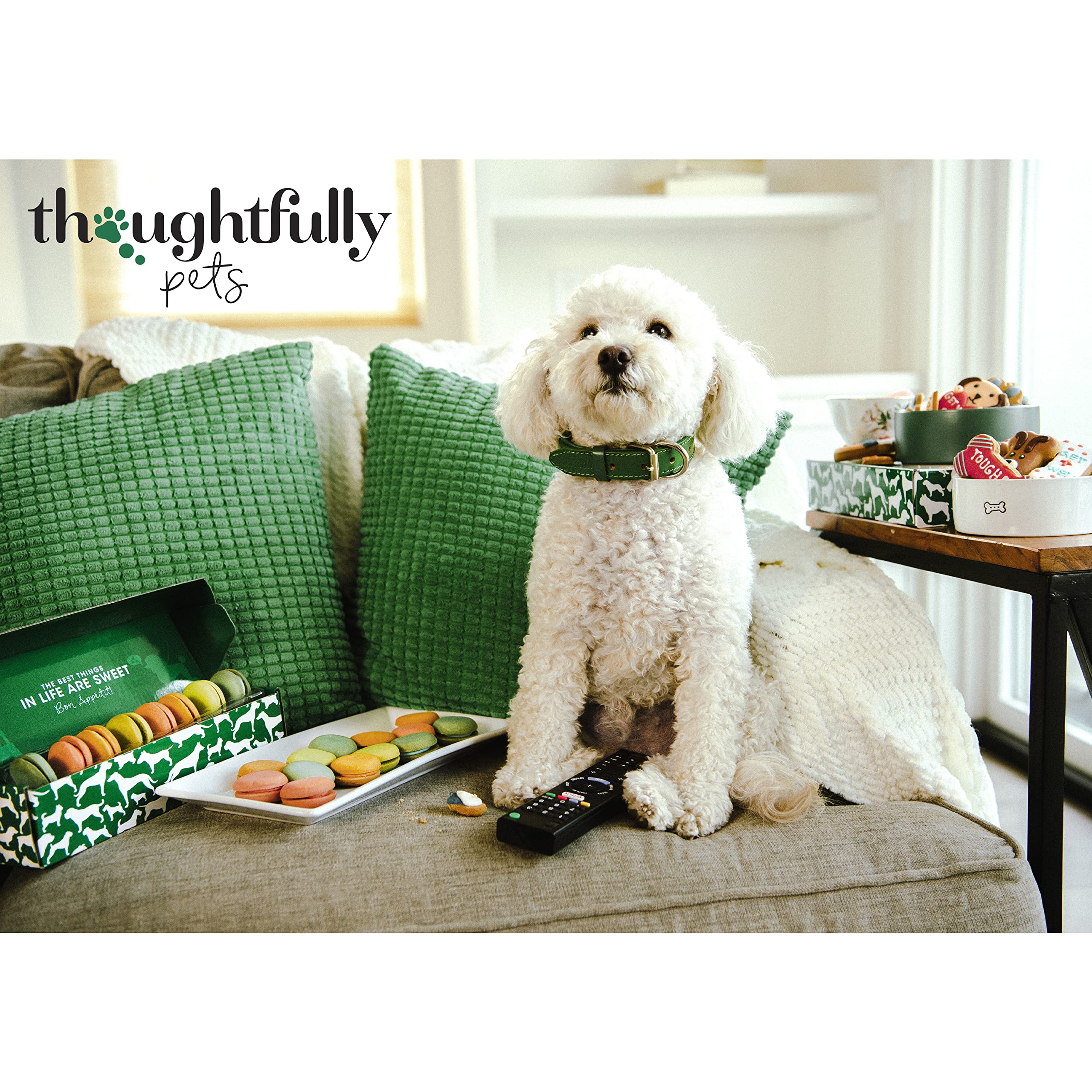 Thoughtfully Pets blue dog birthday mini cake for dogs — a shareable celebration treat.