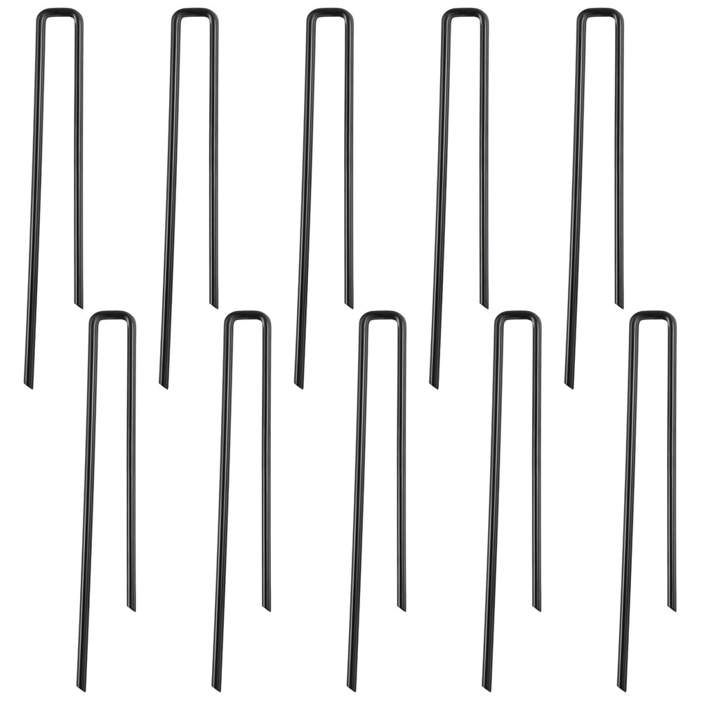 Threehoney ground stake with pointed tip eases soil insertion for secure fencing