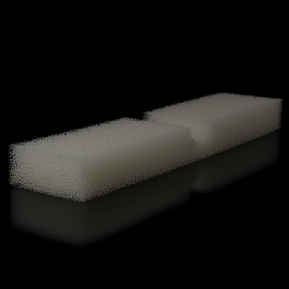 THREELIN replacement white foam filter pads pack provides bulk replacements for multiple filter canisters