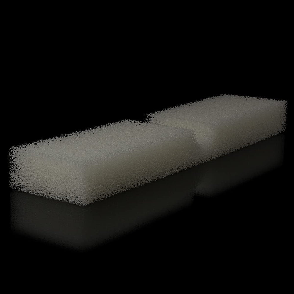 THREELIN replacement white foam filter pads pack provides bulk replacements for multiple filter canisters