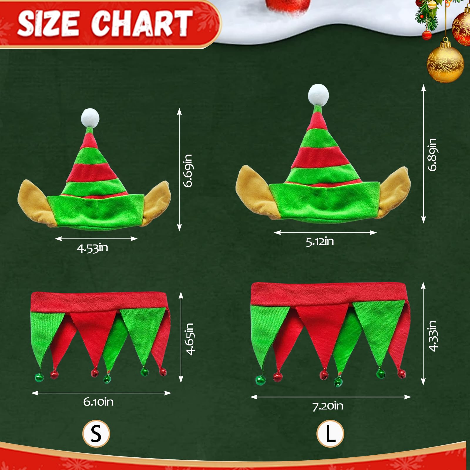 Threetols Christmas costume model wearing showcases cute holiday look for pets