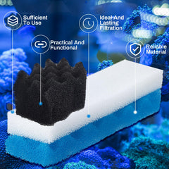 Threlaco bio-sponge black close-up demonstrates sleek design and improved flow.